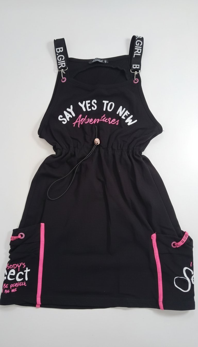Robe noir fille 