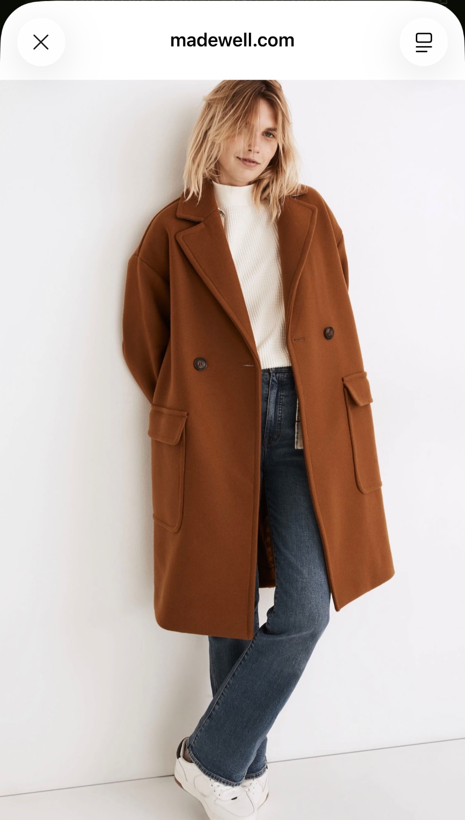 Manteau cachemire