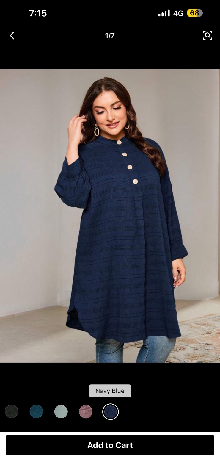 Robe  grand taille