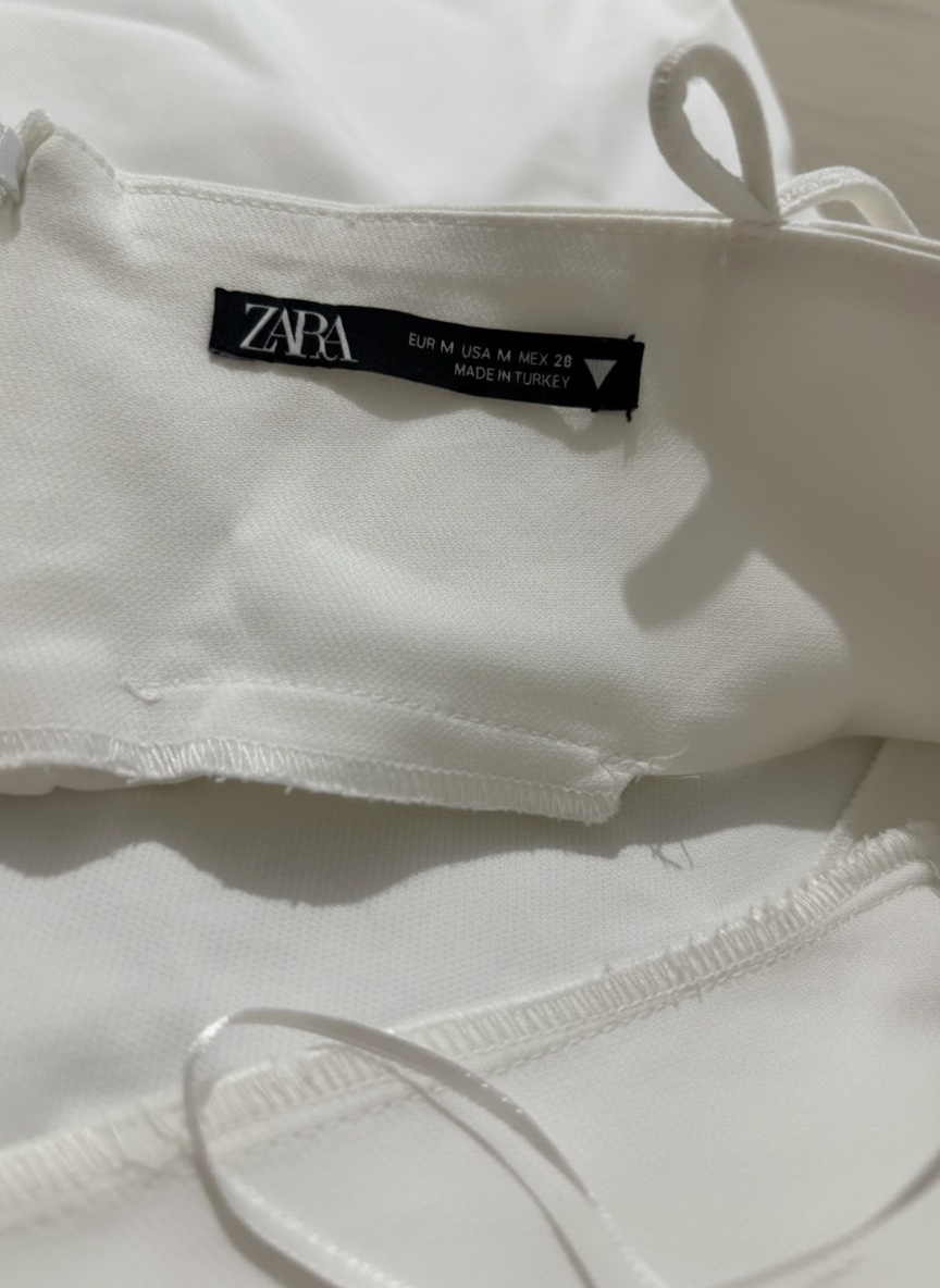 Petite robe blanche Zara