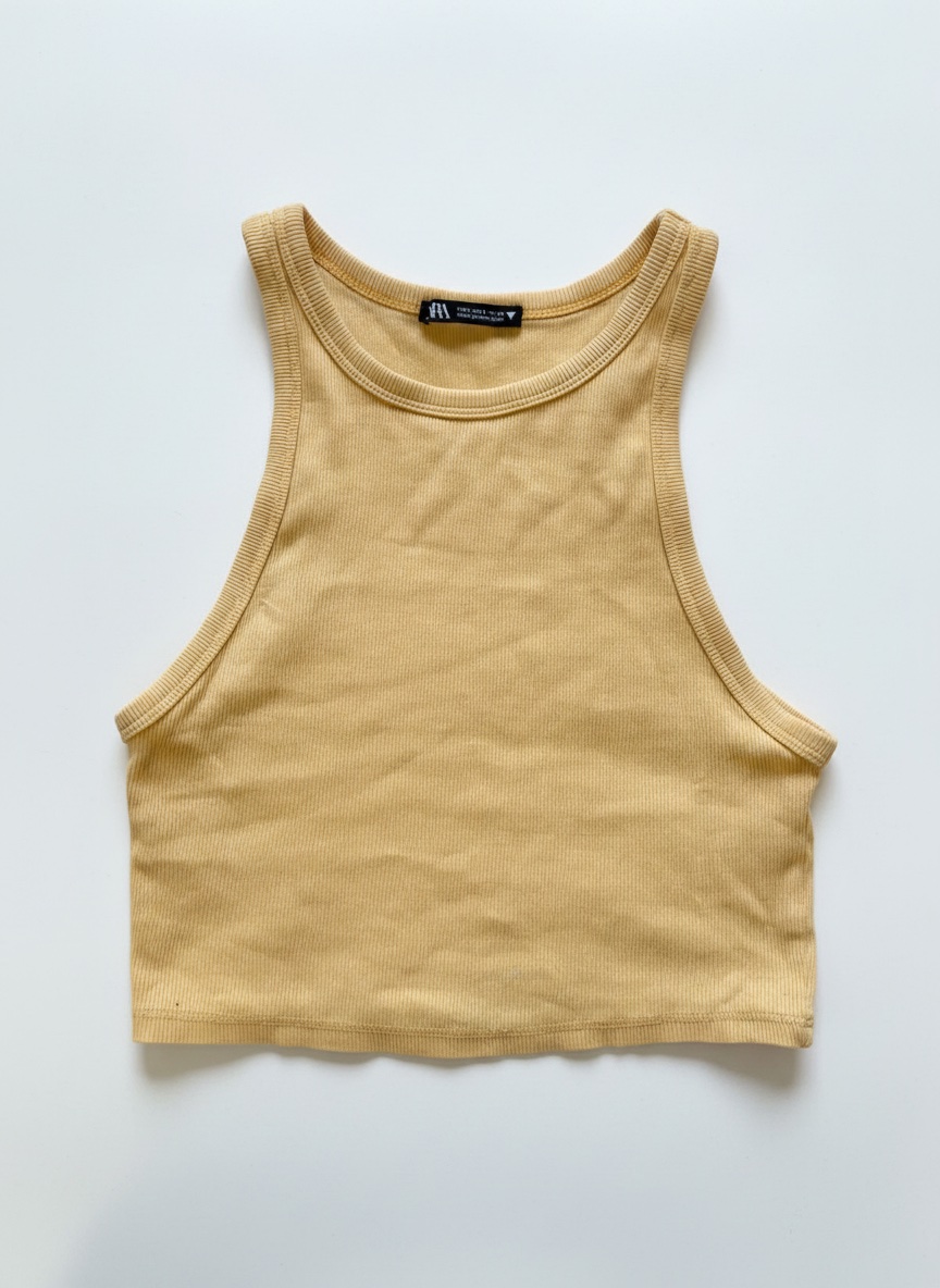 Top Zara orangé