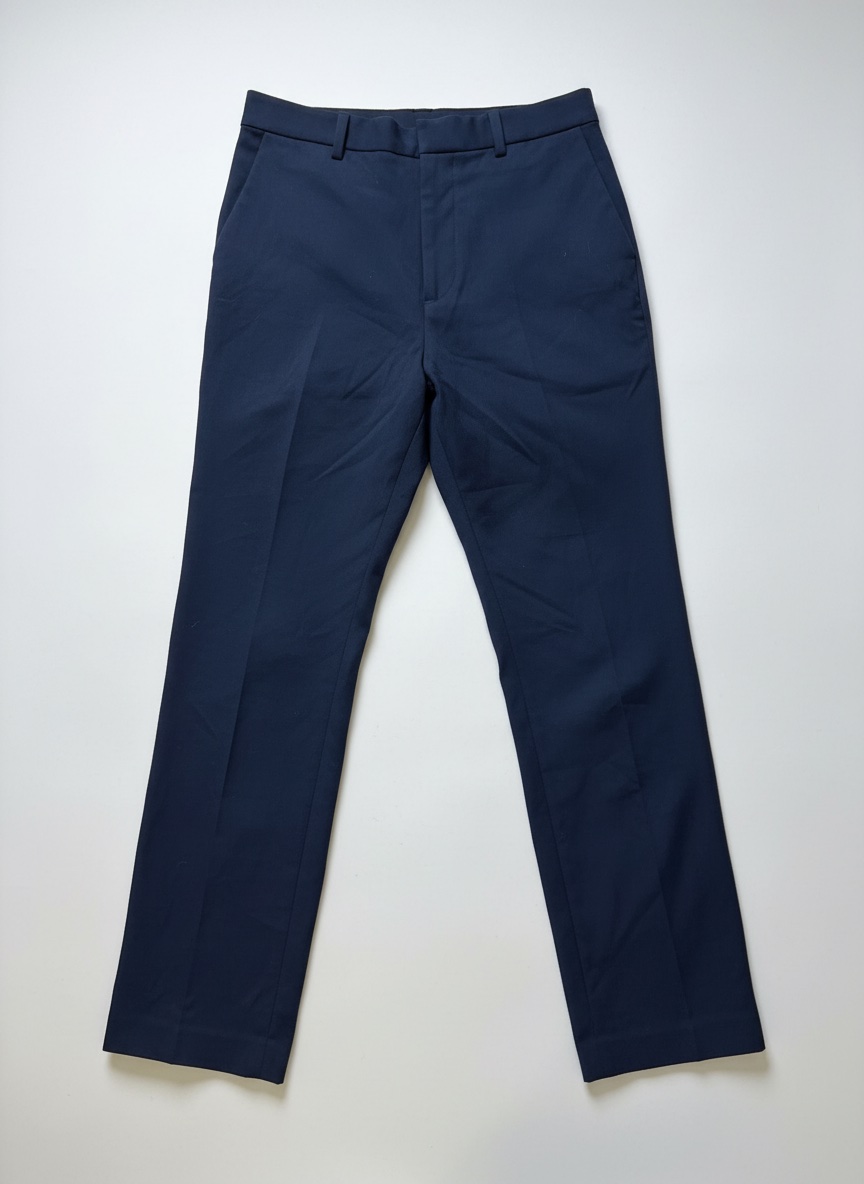 Antalon bleu marine Uniqlo 