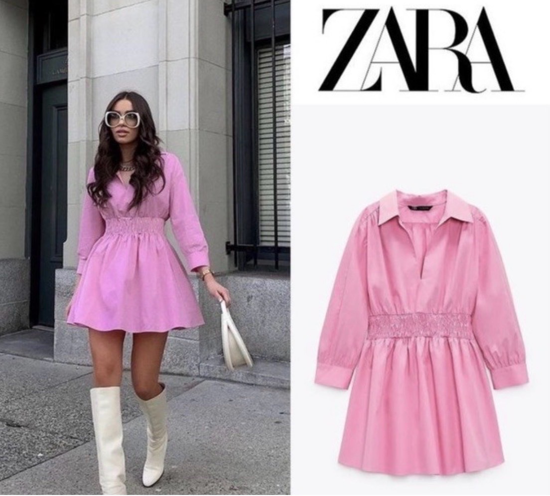 Robe chemise de la marque zara
