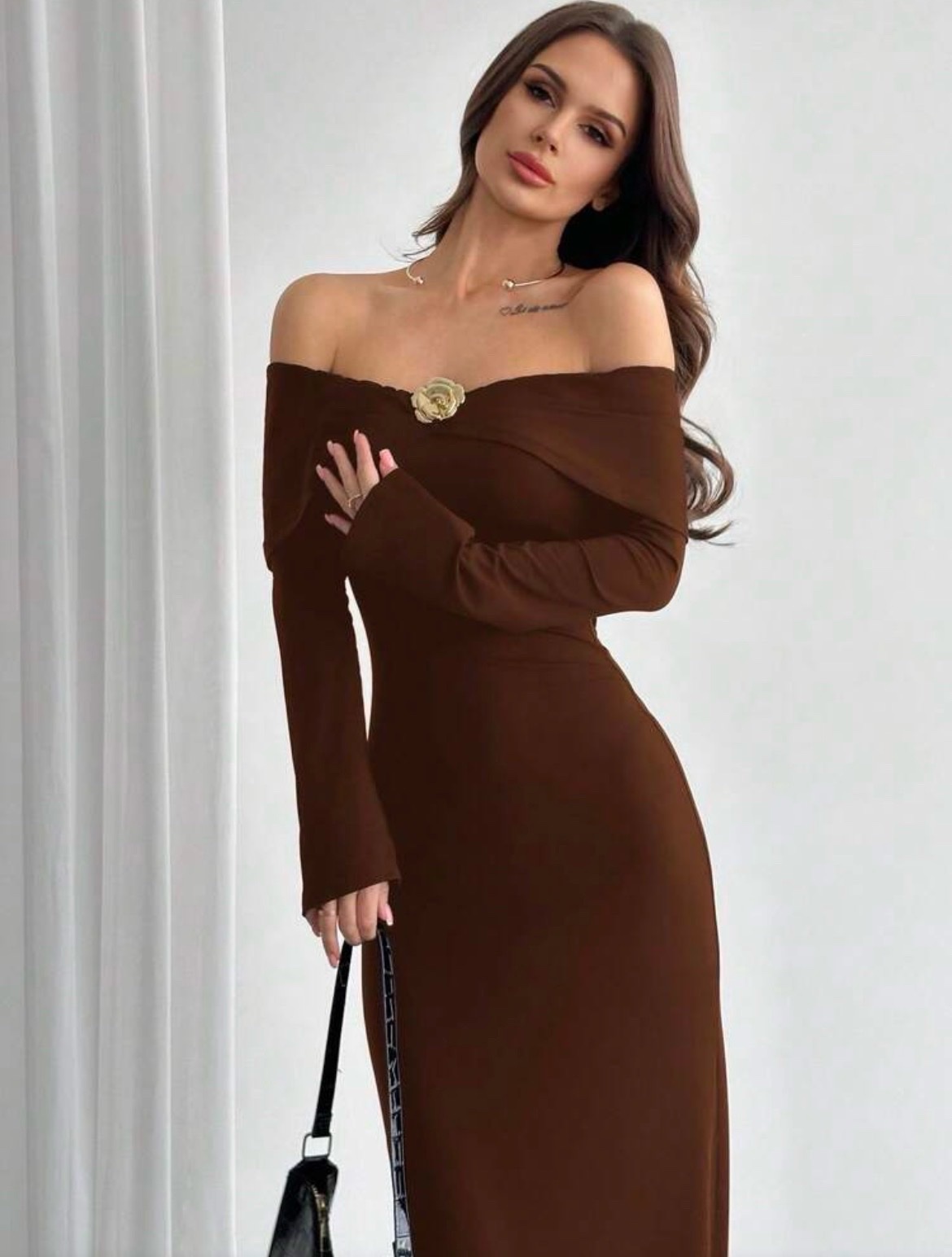 Robe marron
