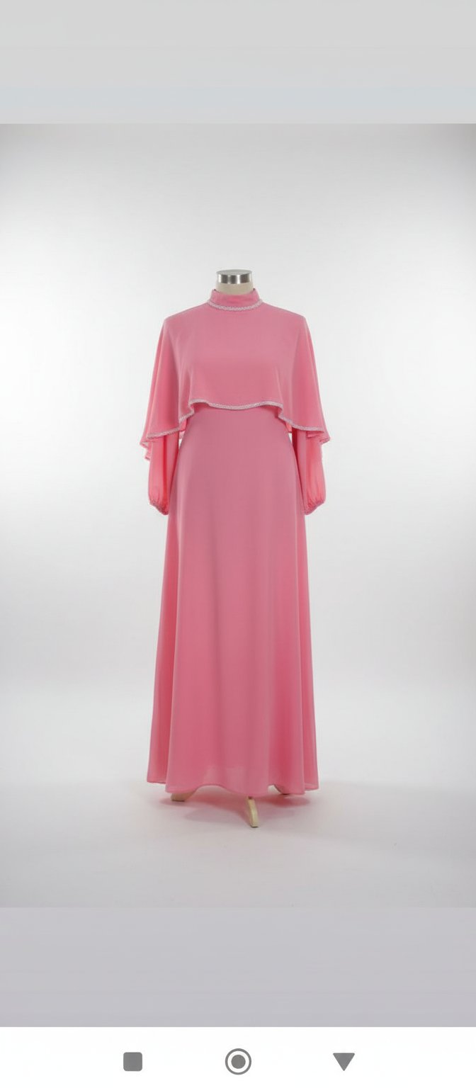 Robe soirée pour femme voilée ou nn voilée 