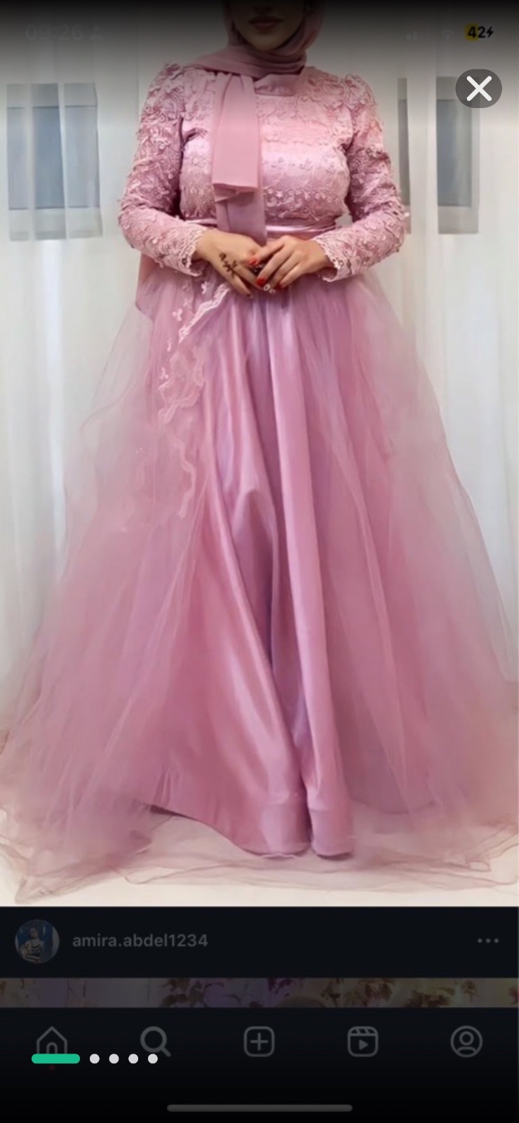 Robe soiré