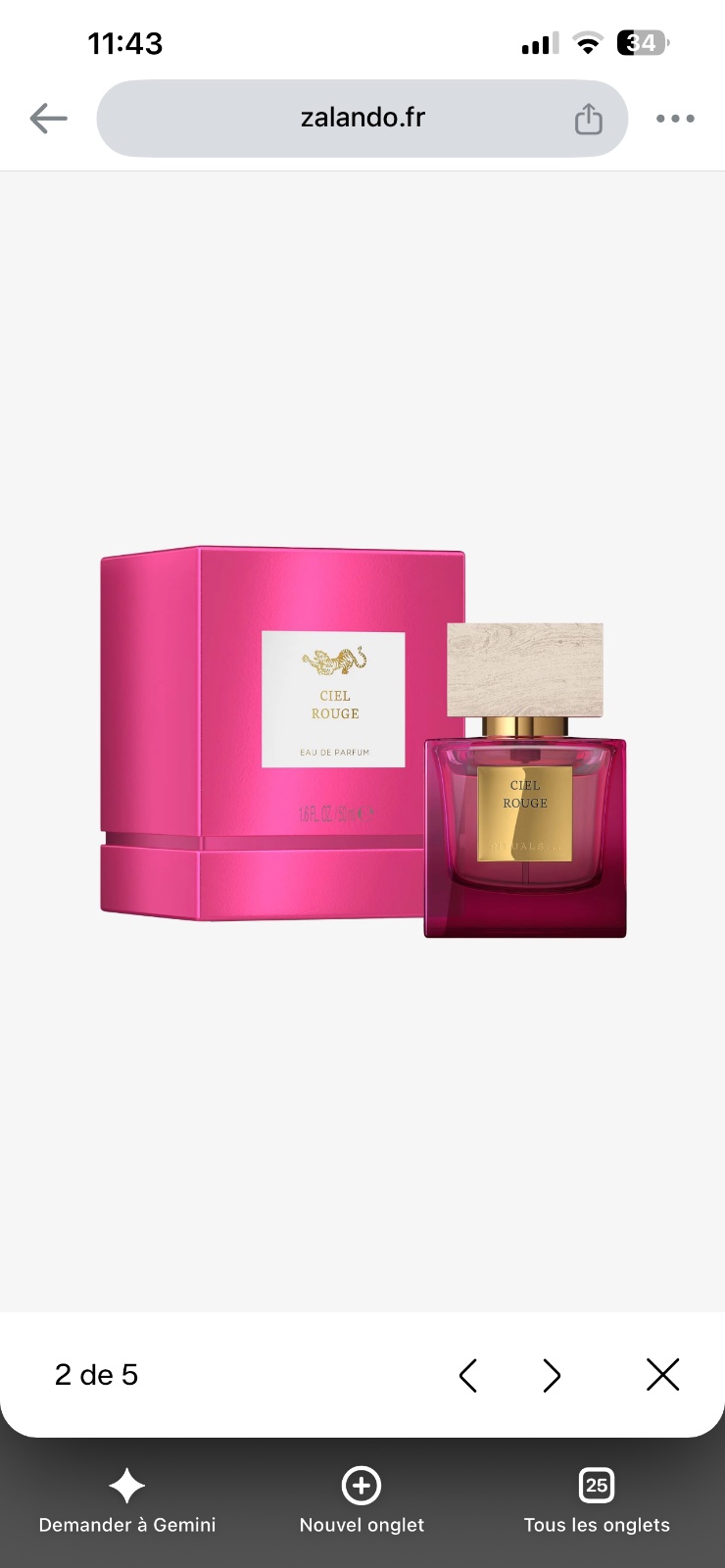 Parfum importe fond vanille 
