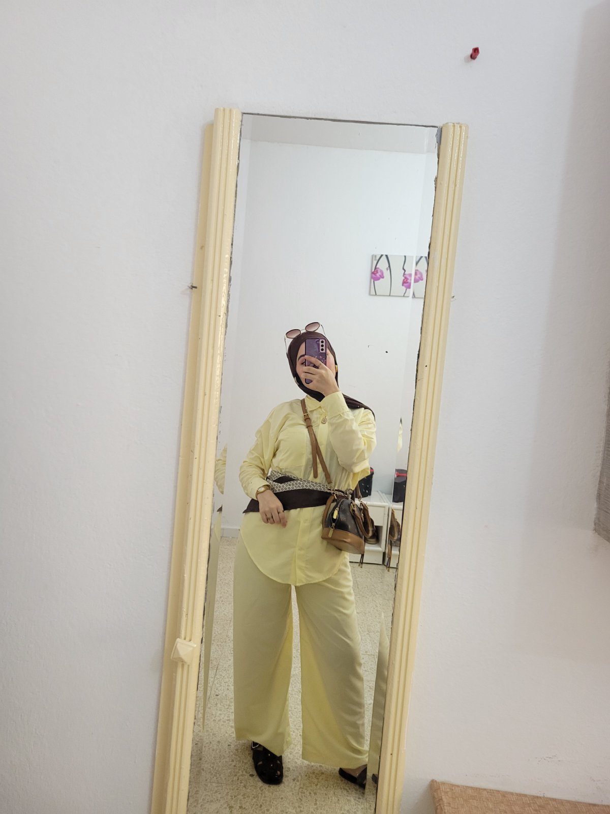Set jaune pastels 