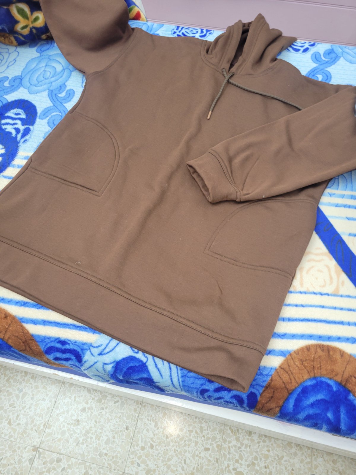 Cappuche maron over size 