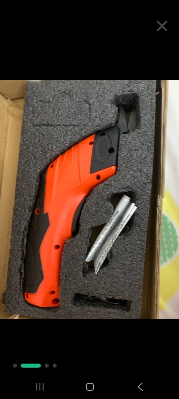 Cisaux electrique