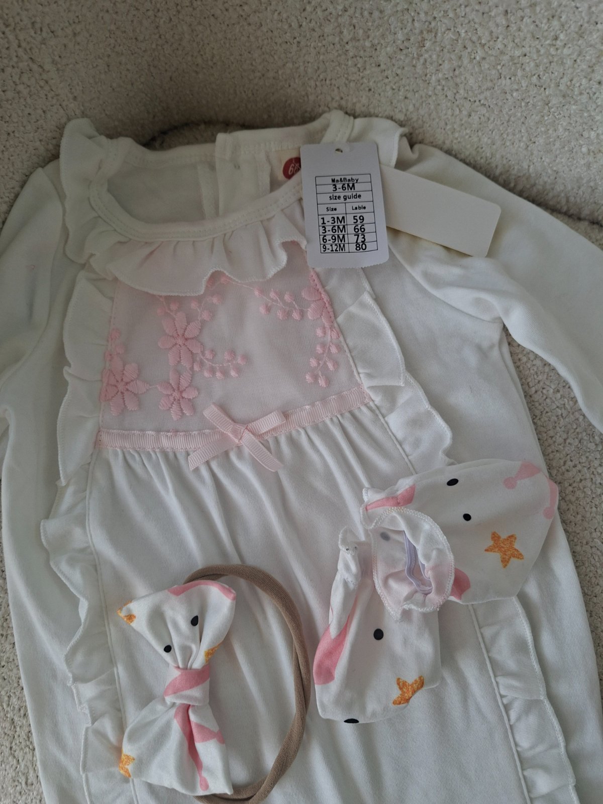 Grenouillère bébé fille 