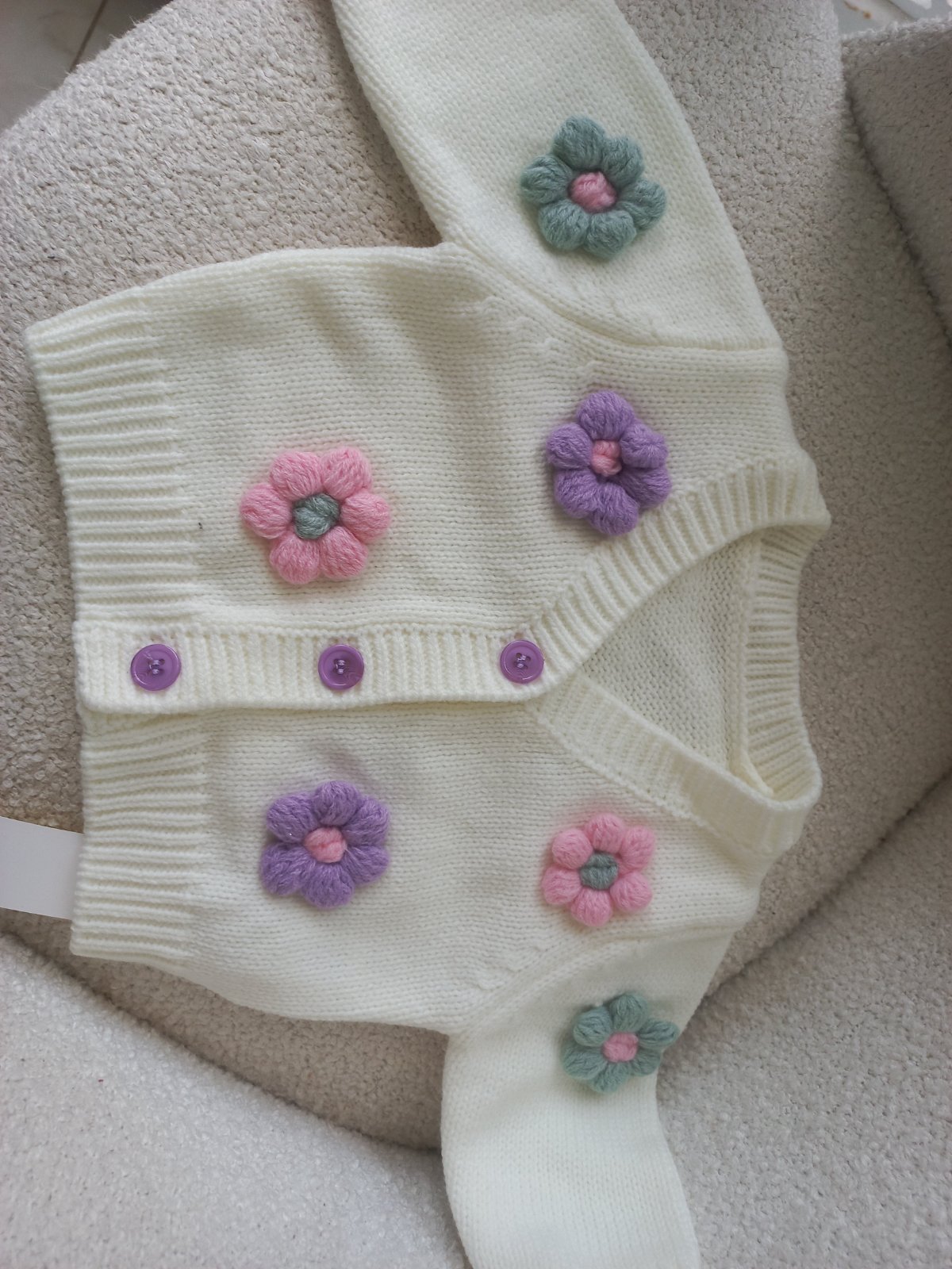 Gilet bébé fille