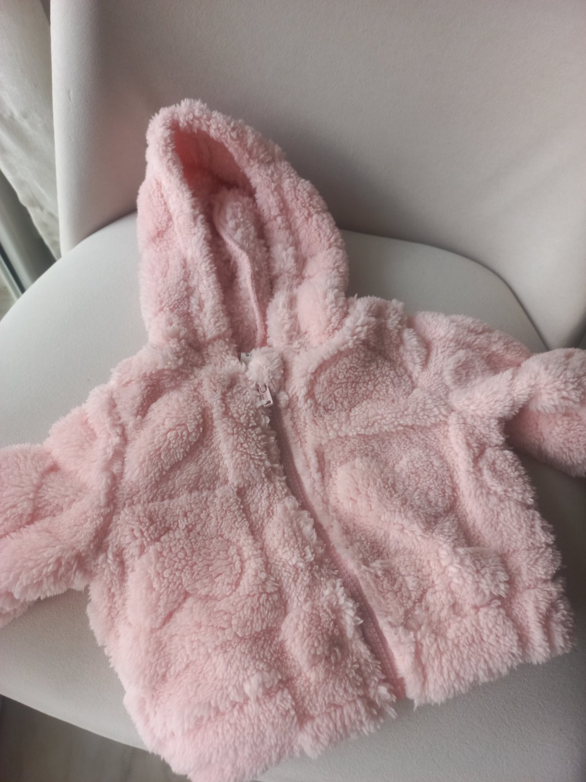 Gilet fourrure bébé fille