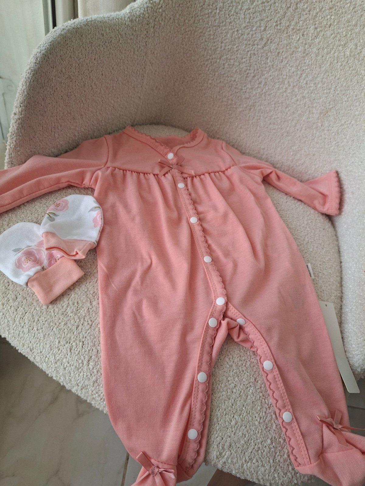 Grenouillère bébé fille 