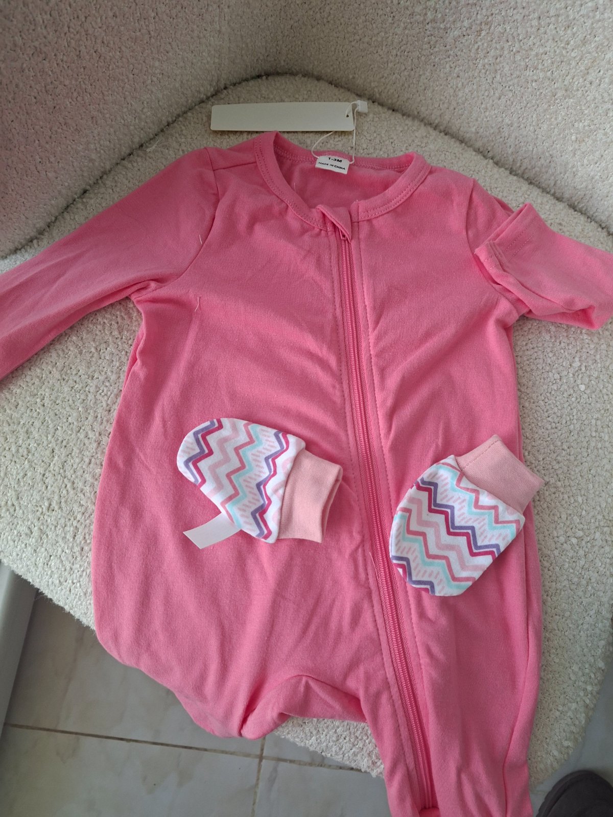 Grenouillère bébé fille 