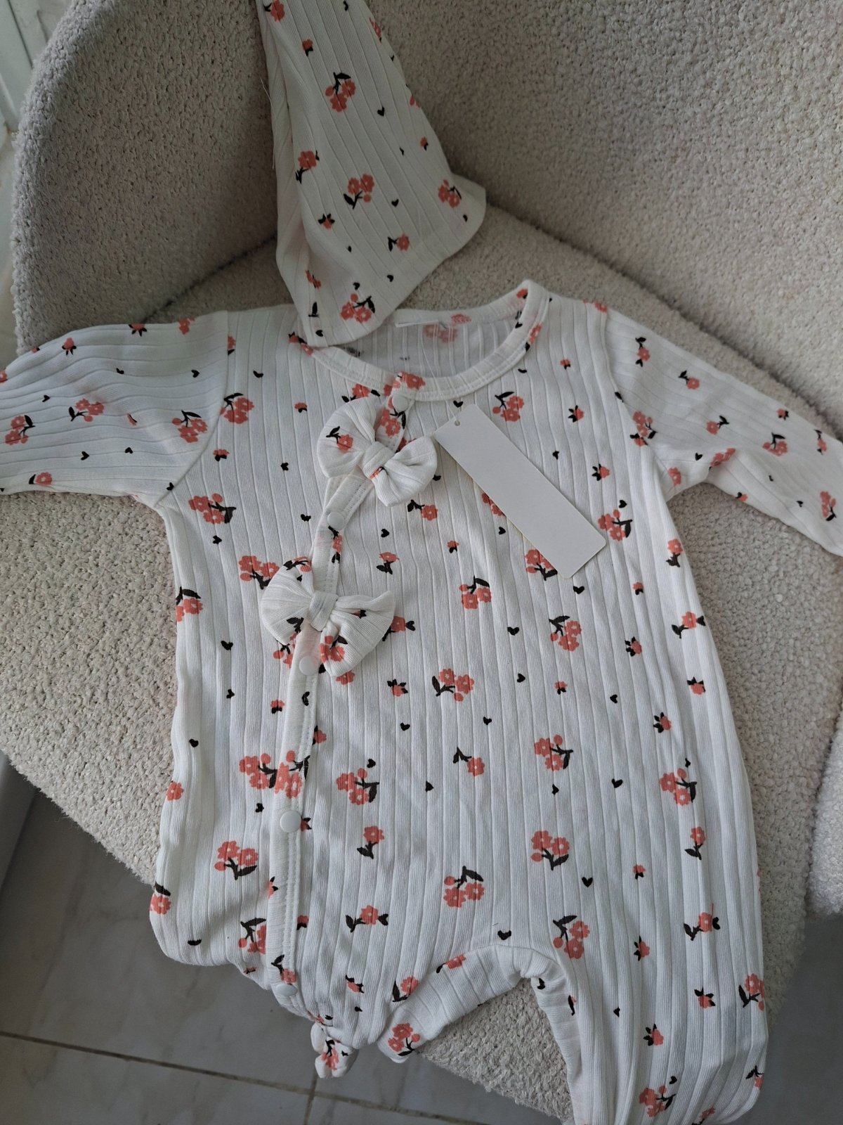 Grenouillère bébé fille
