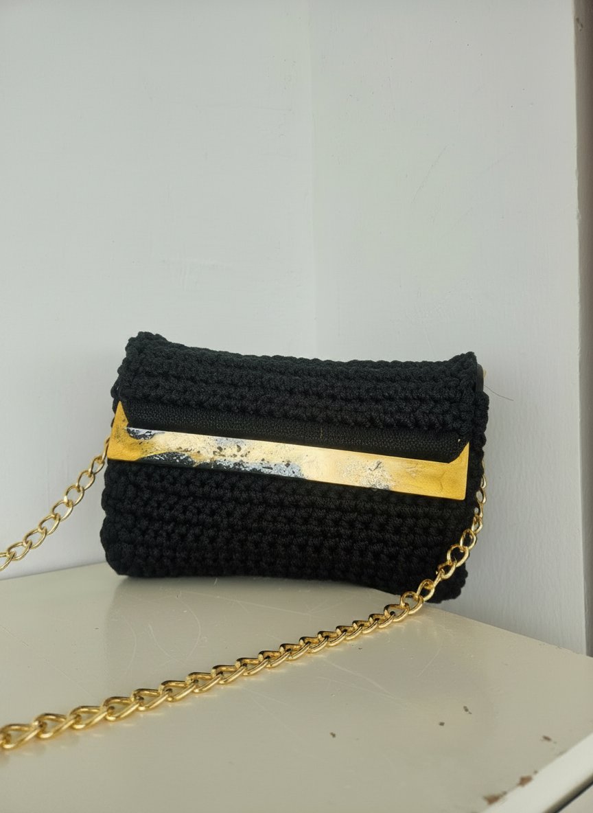 Sac en crochet fait main
