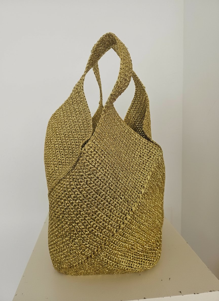 Sac de plage en crochet fait main