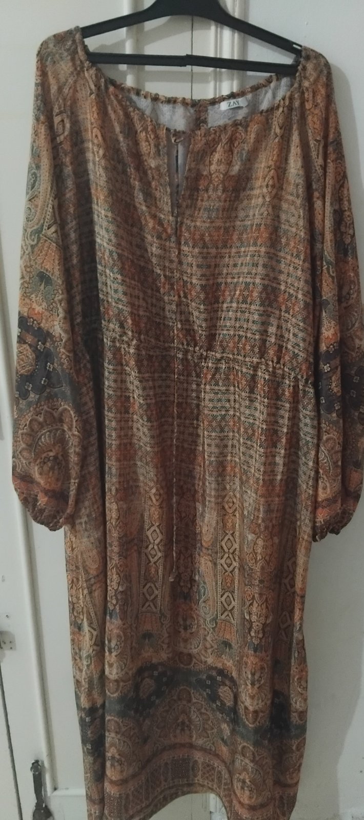 Robe fluide multicolores 
