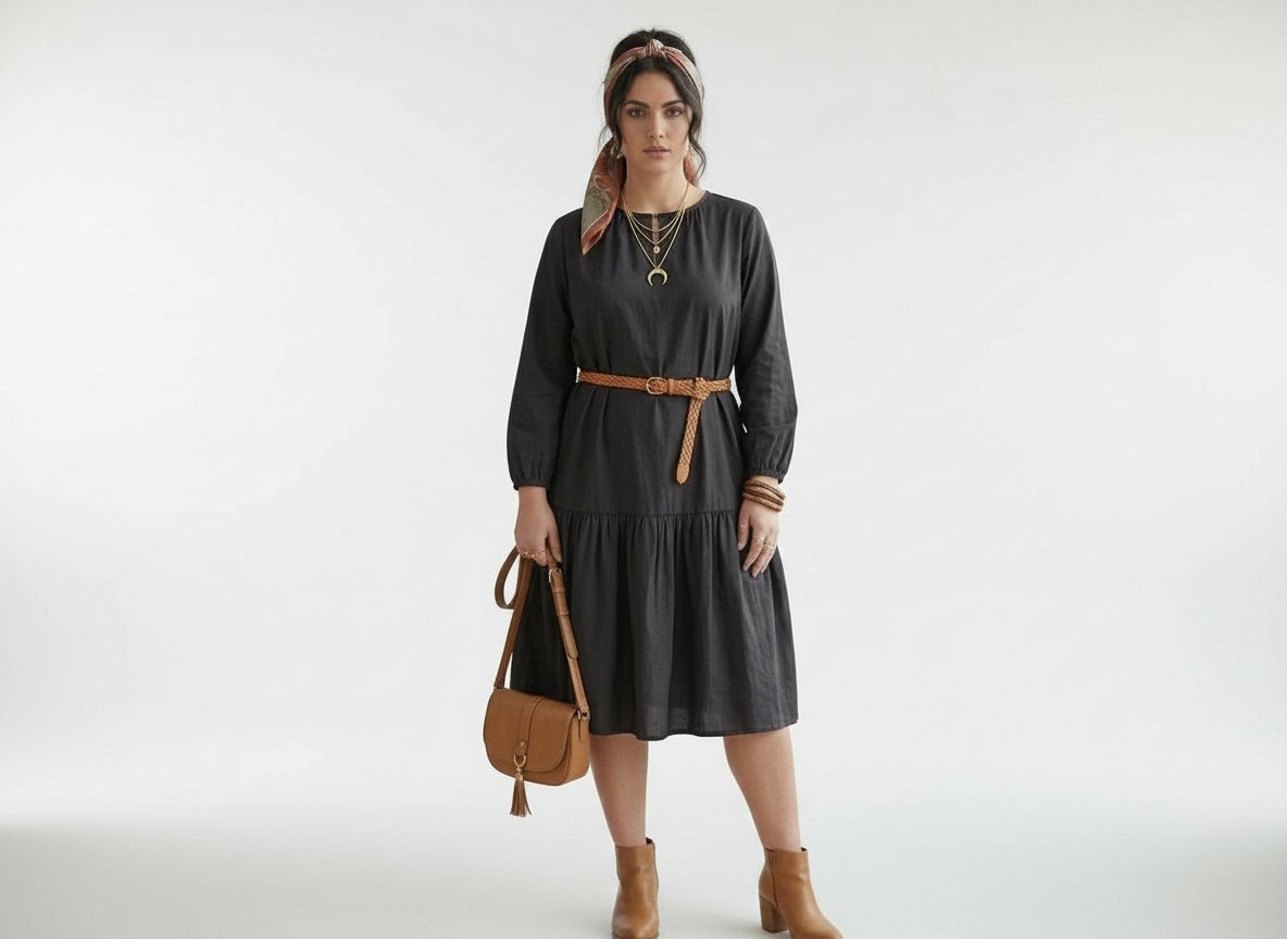 روب H&M أصلية Noir (Taille L) - خفيفة وشيك