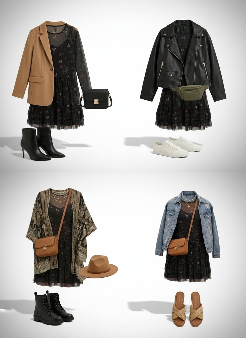 فستان Stradivarius