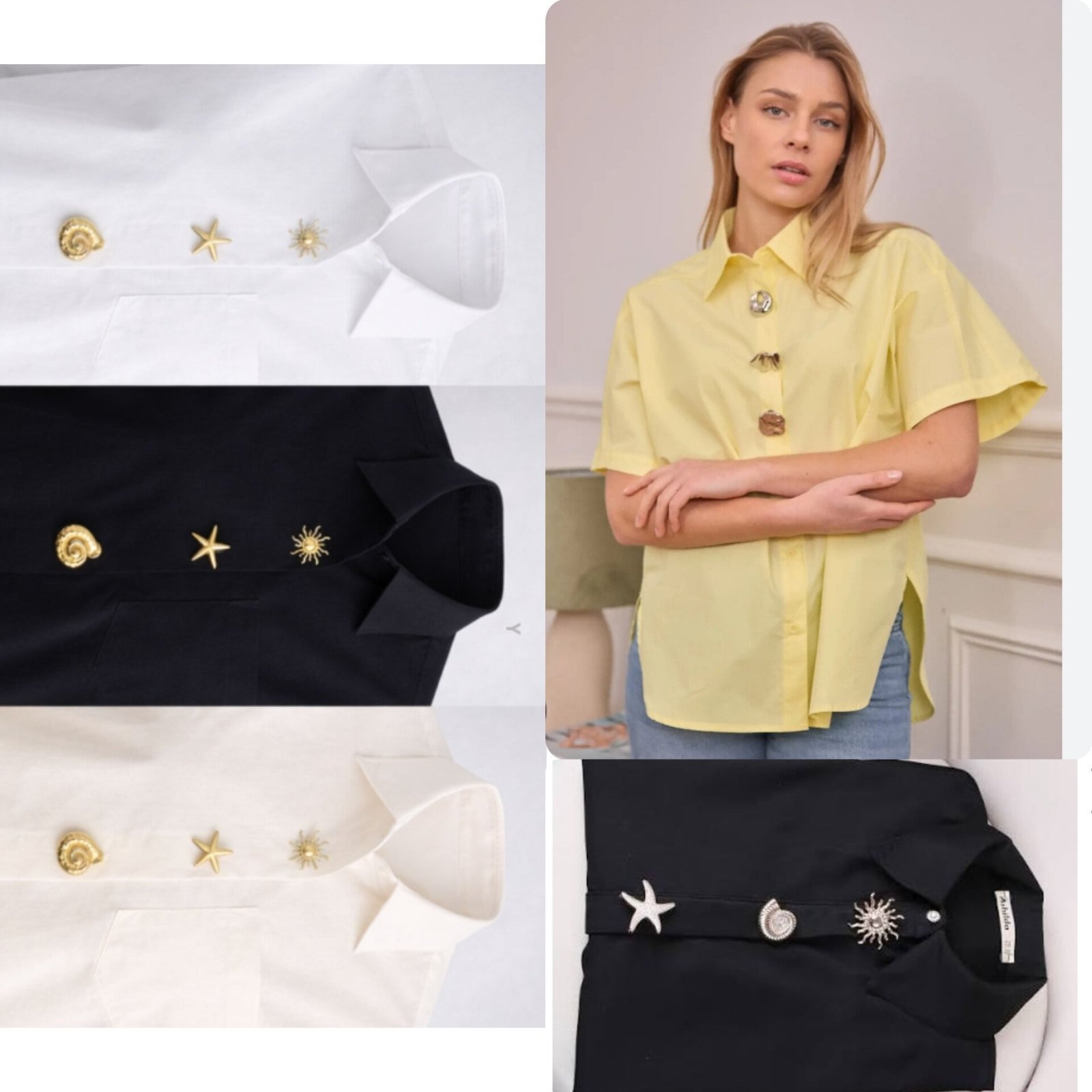 Une chemise plusieurs couleurs