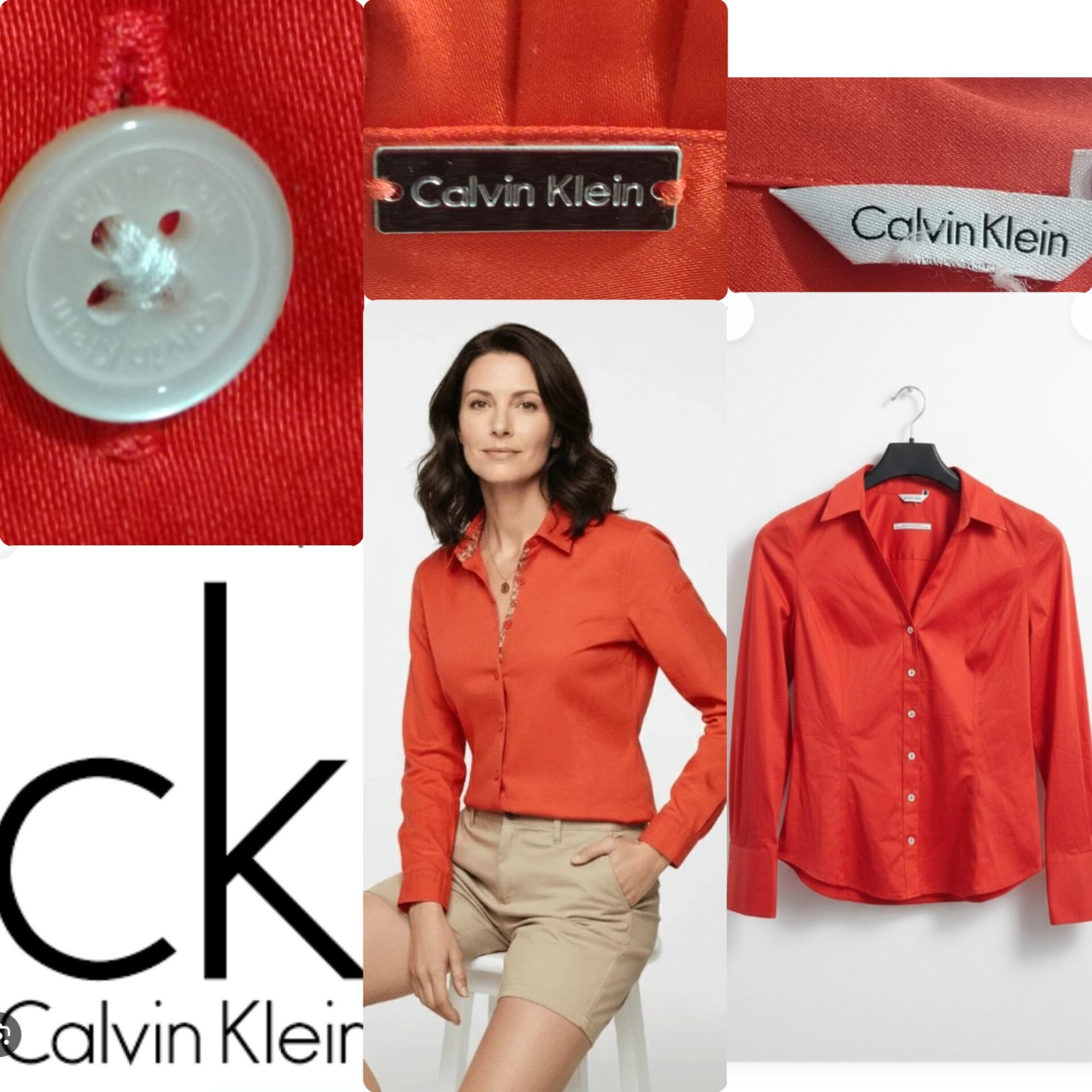 Une chemise neuf calvin Klein couleur 2026