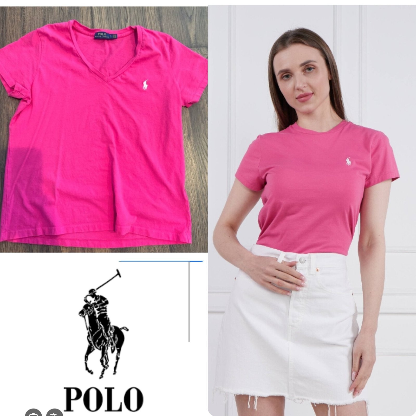 Un pull polo neuf