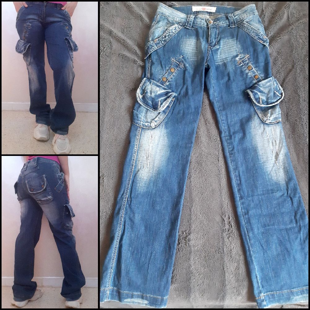 Jean cargo femme – Style streetwear