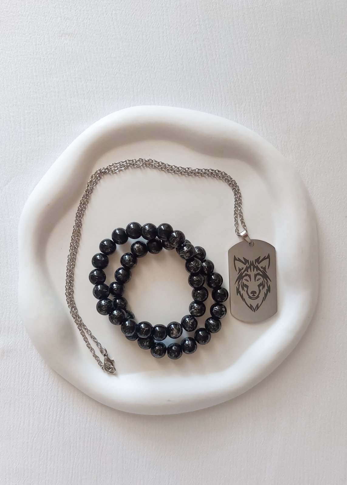 Collier + 2 bracelets