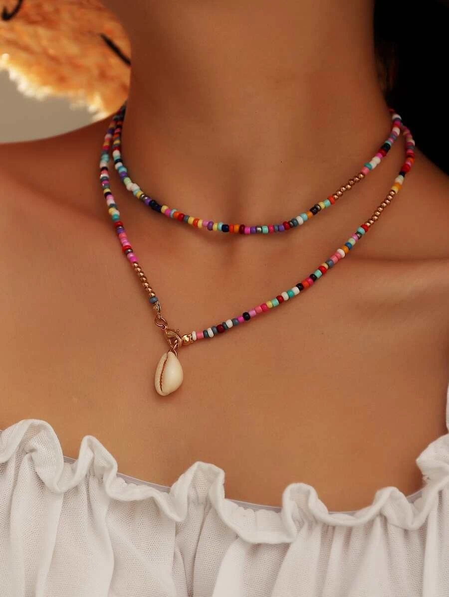 Collier coloré