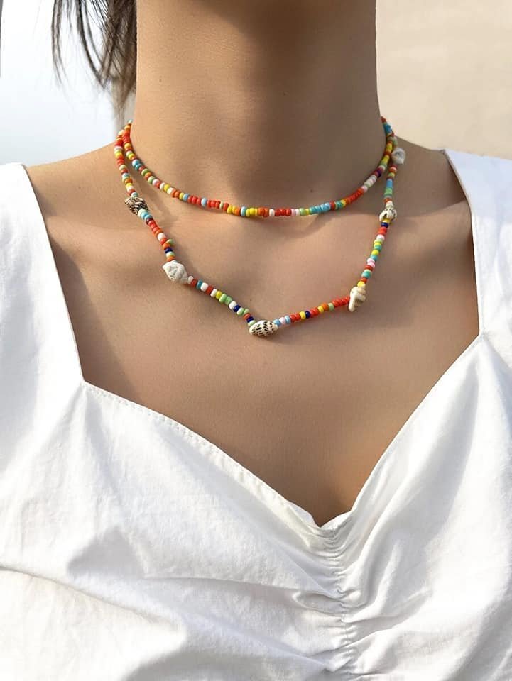 Collier coquillage