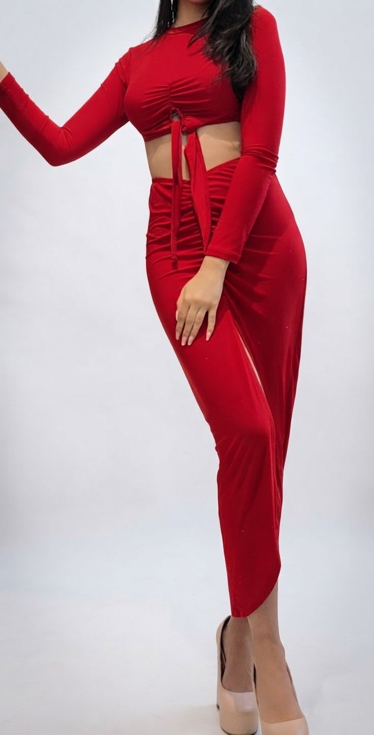 Ensemble rouge