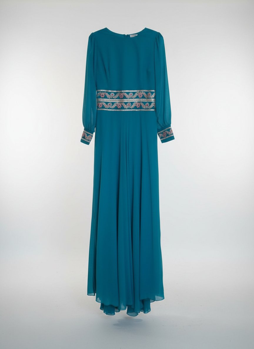 Robe soiree bleu