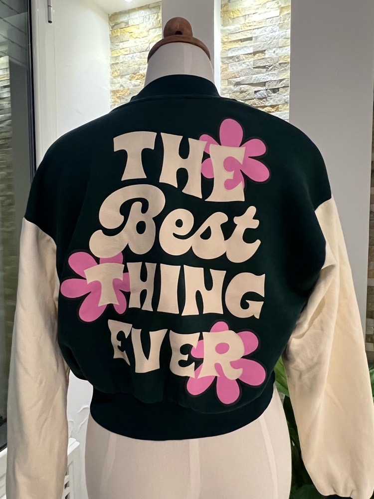 Veste Teddy Bershka “The Best Thing Ever” - Taille MEX 24