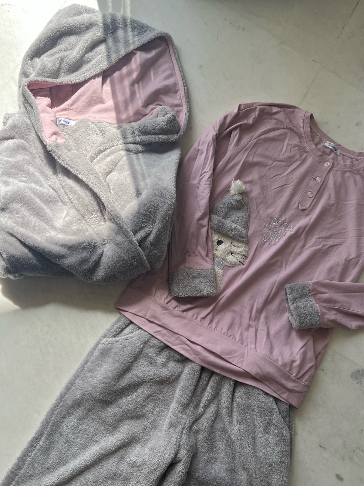 🌸 Set Pyjama 3 pièces - Marque Dowry 