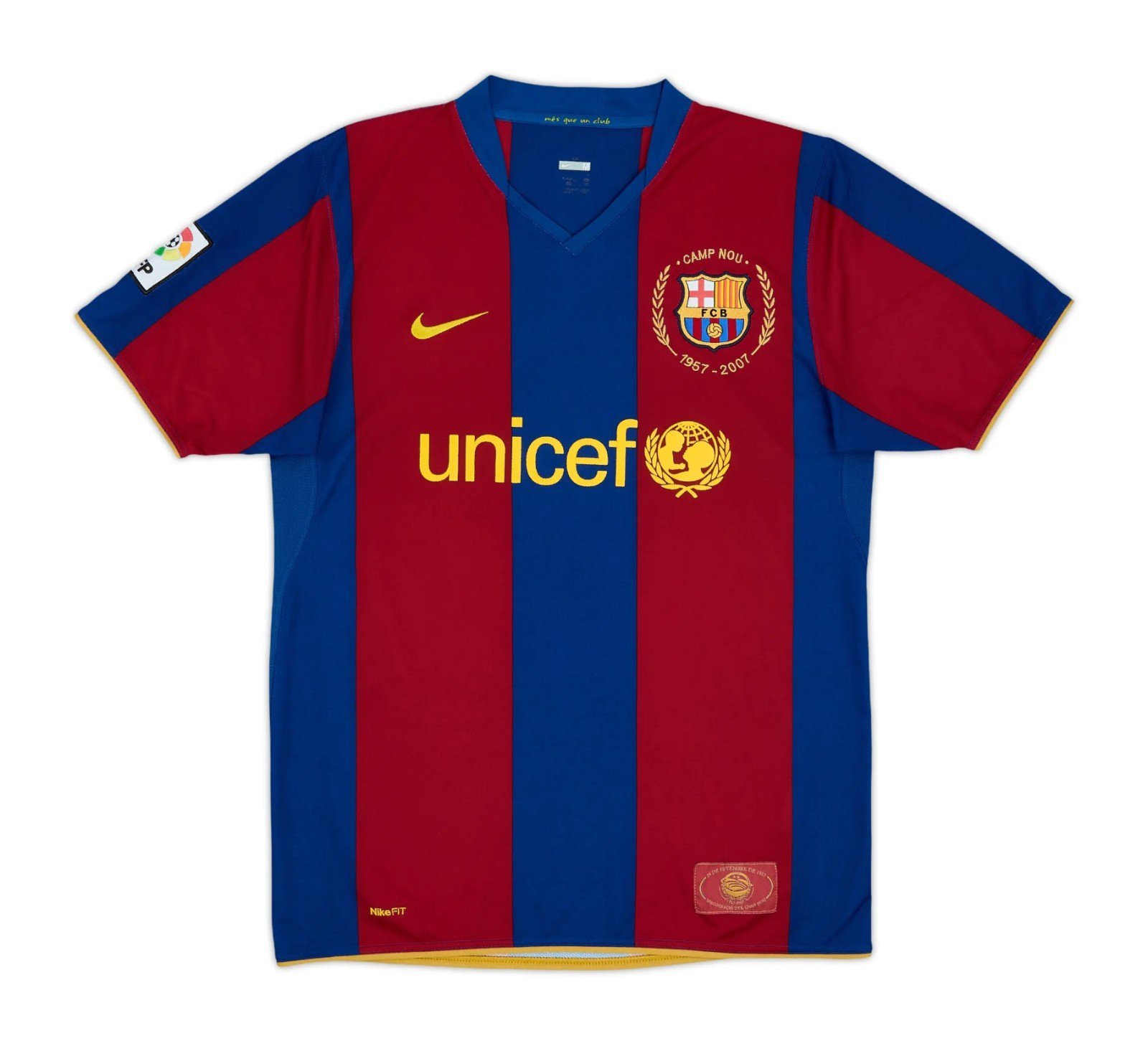 Authentic Barcelone soccer Jersey Home 2007/2008 de ronaldinho