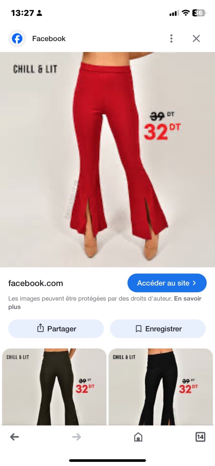 Pantalon bershka