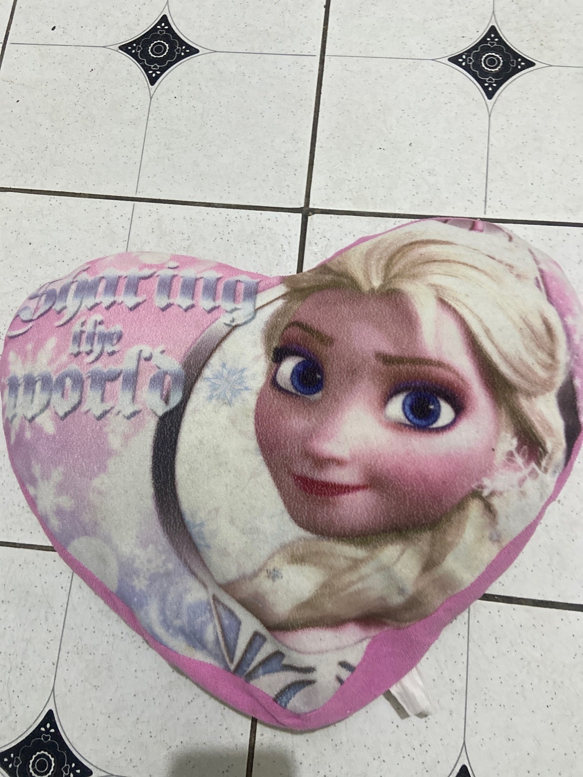 Coussin elsa &anna