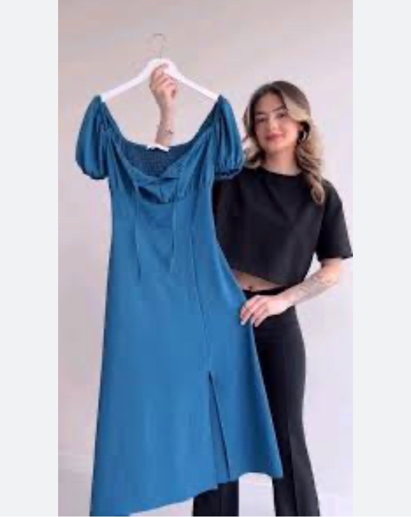 Robe bleu 