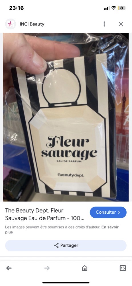 parfum fleur sauvage