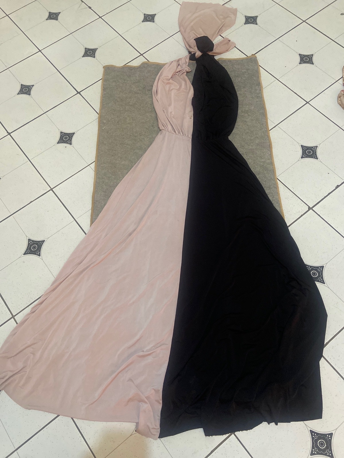 Robe double cloche 