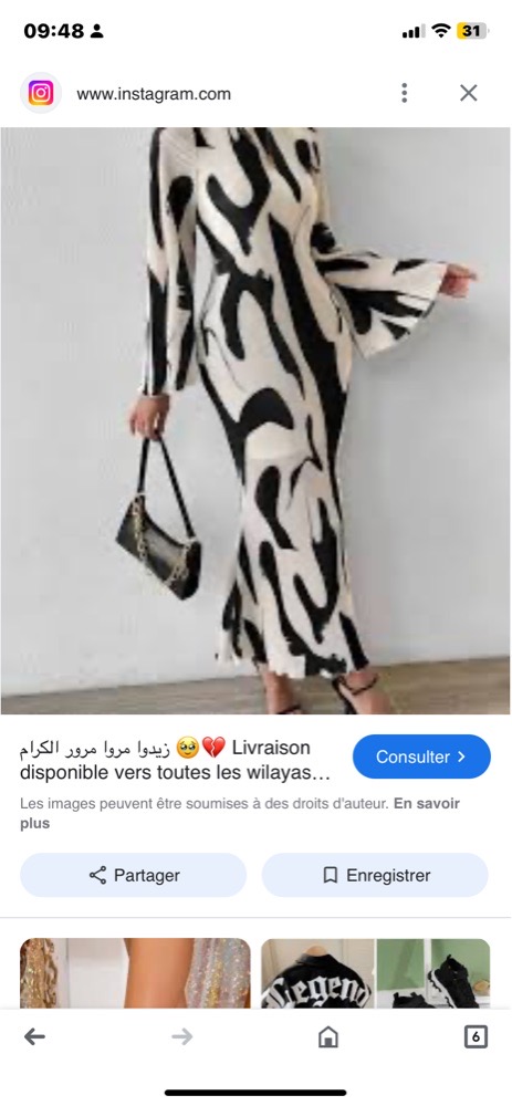 Robe plisseé