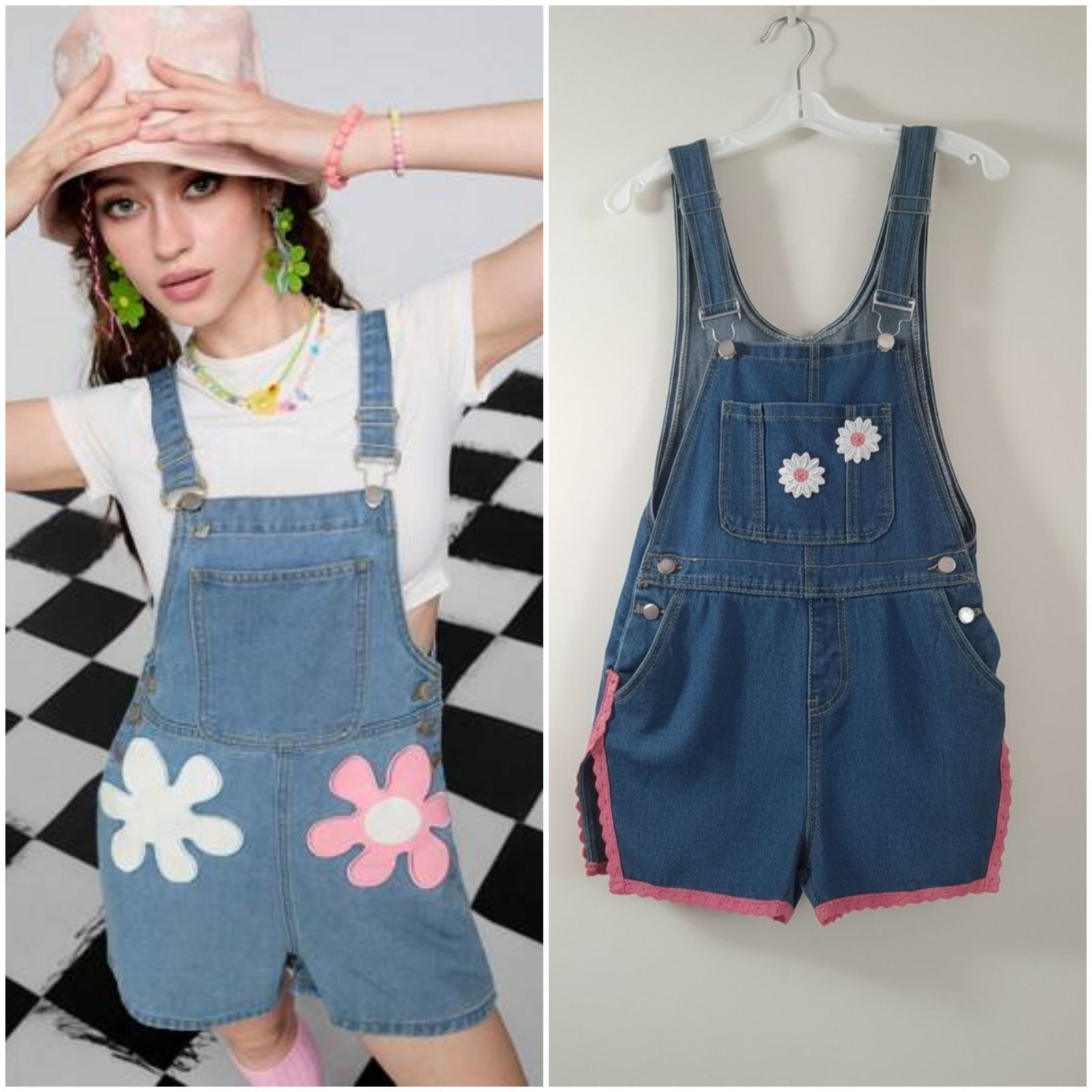 Salopette short femme taille M🌺🌺