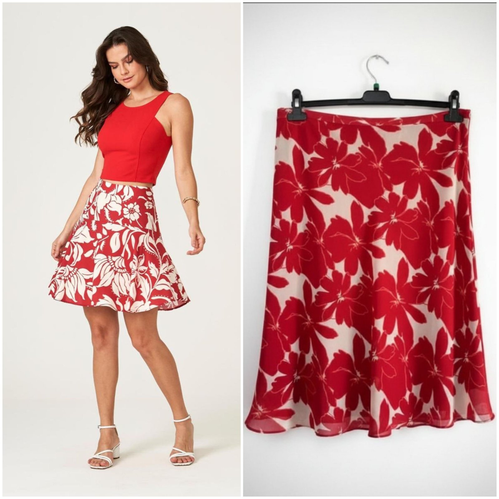 Jupe rouge H&M taille 36