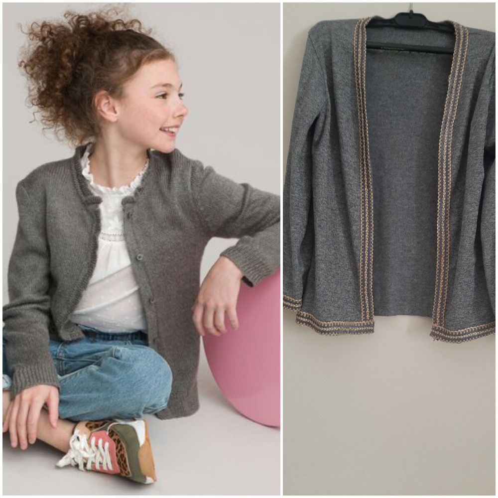 Gilet fillette 100%Cotton neuf avec étiquette 