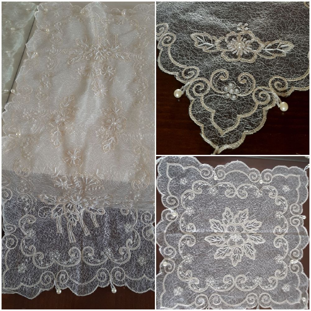 🌼série de nappe neuve de 16 pièces 🌼