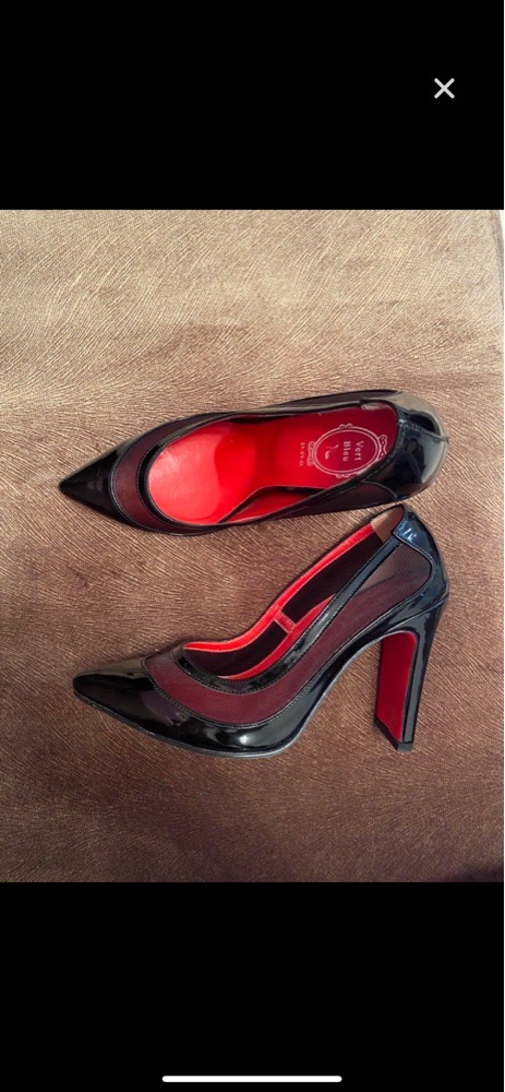 Talons noires portees une seule fois