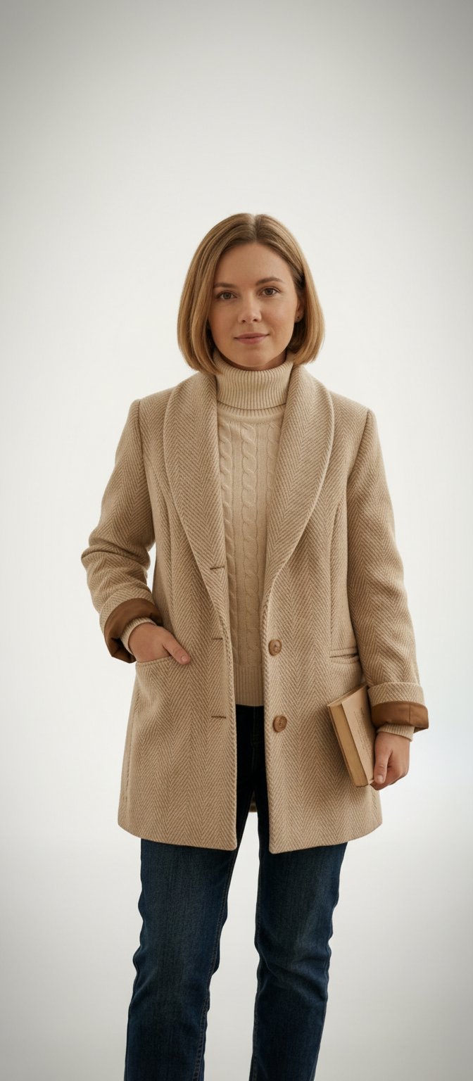 Manteau beige 