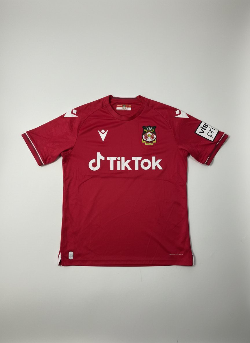Authentic 2022-23 Wrexham AFC "TikTok" Home Shirt (Macron)